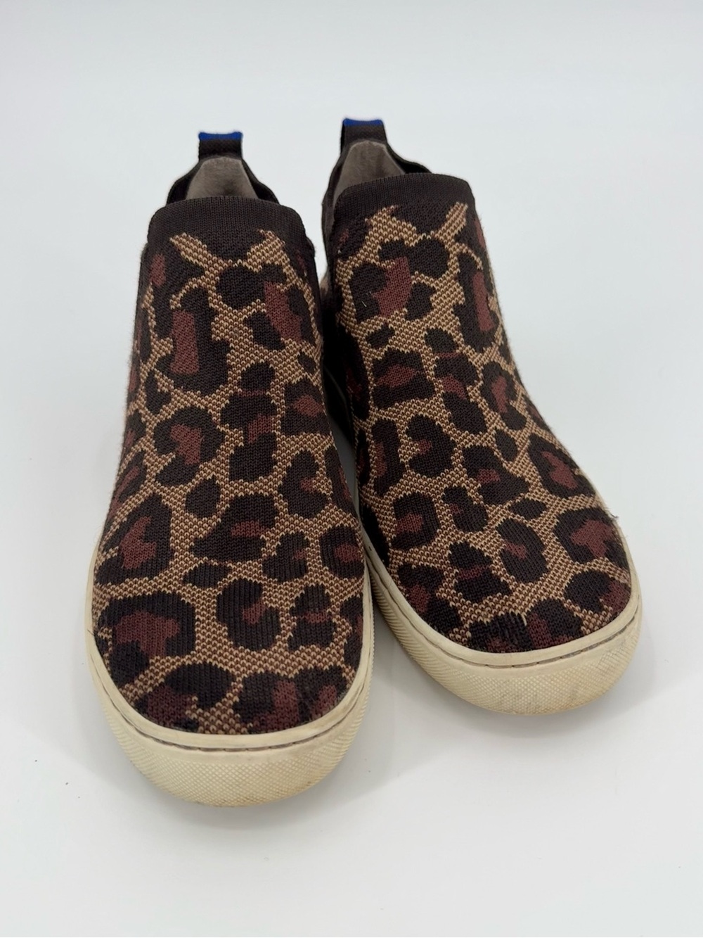 Rothy's The Chelsea Leopard Ankle Sneaker Boot | Wildcat | 8.5 - Picture 2 of 7